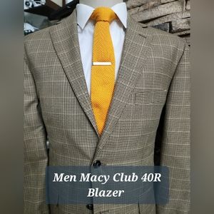 Men Macy Room Club Blazer 40R